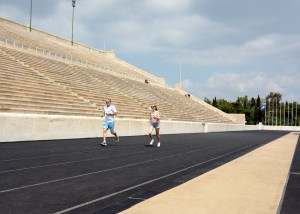 043 Bill Sofia Panatheniac Stadium host 1st modern Olympic Games 1896 Athens_20150710